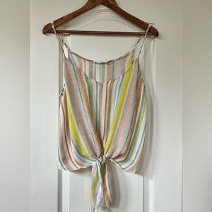 Stipend cropped tank